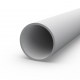 Round aluminum pipe 60x3 without coating