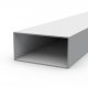 Aluminum rectangular pipe 100x50x3 without coating