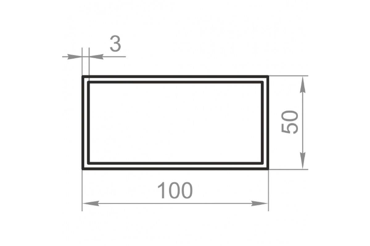 Aluminium Square Tubes Powder Coated Aluminium Profile Aluminium Hollow 50 X 50 X 3 Mm X 1000 Mm Black RAL 9005
