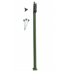 Мачта телескопическая алюминиевая 9 метров без треноги - Фото №1