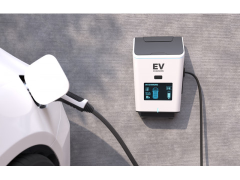 Aluminum structures for portable charging stations for electric vehicles