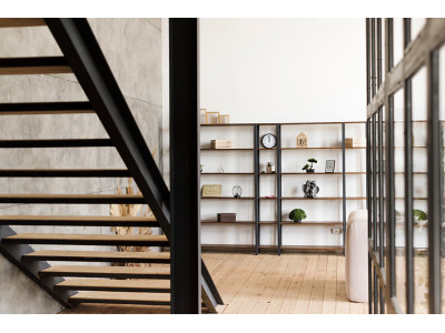 Minimalist interiors with aluminum profiles