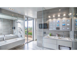 Integrating aluminum profiles into modern bathroom decor