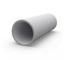 Round aluminum pipe